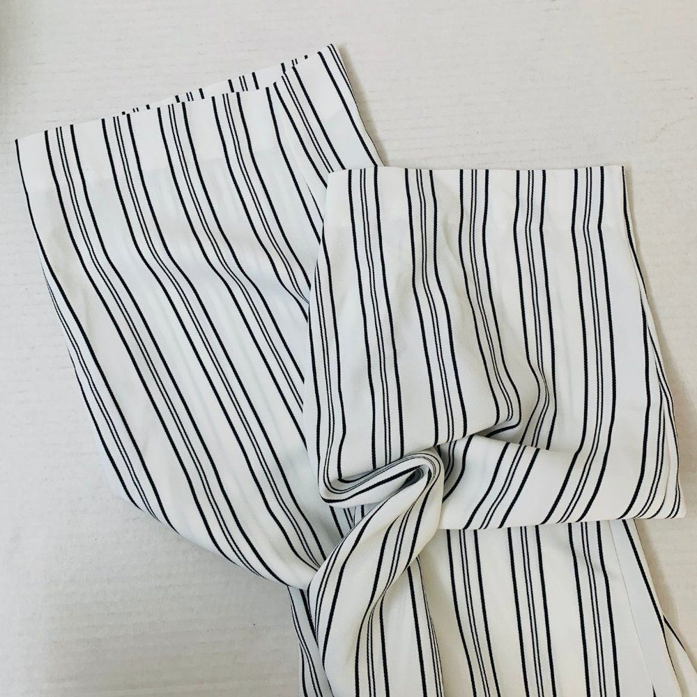 Lauren RL Kasander Plus Striped Pant 2X White - Picture 9 of 10